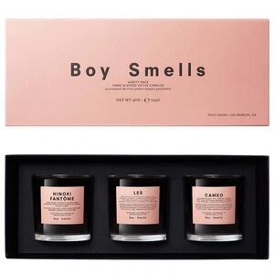 Boy Smells Cameo, Hinoki Fantome, Les Votive Candles, Set of 3 NIB